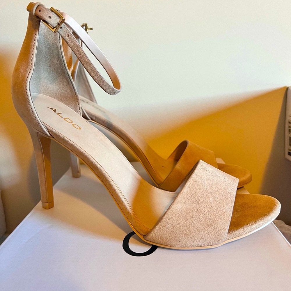 Aldo Kaaedi Cream Heels for Women NIB